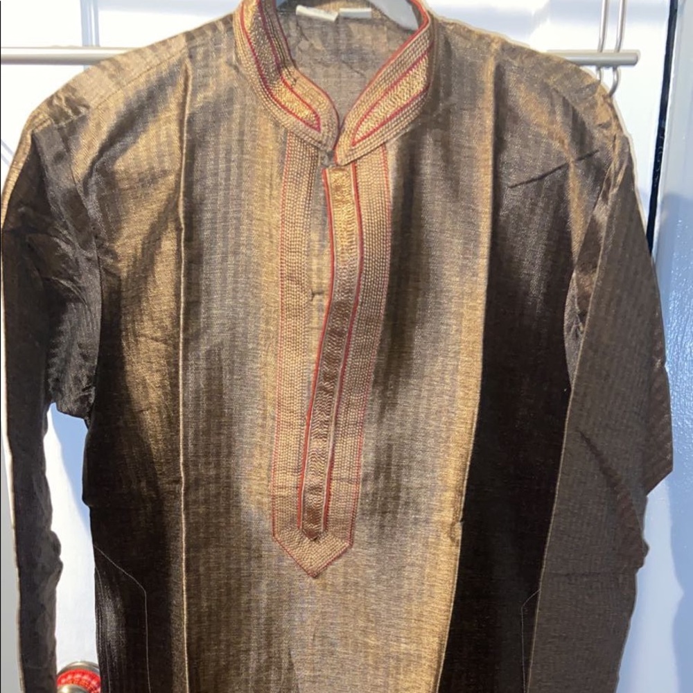 Beautiful Indian Pakistani Silk Men’s Sherwani Size 42